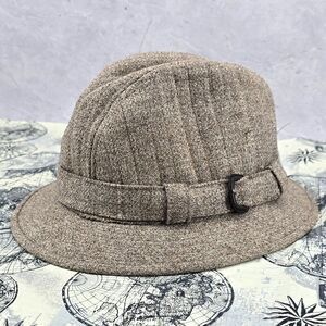 Rare Vintage Christys London Mens Hat Fedora Size 7 3/8 60 Herdwick Wool